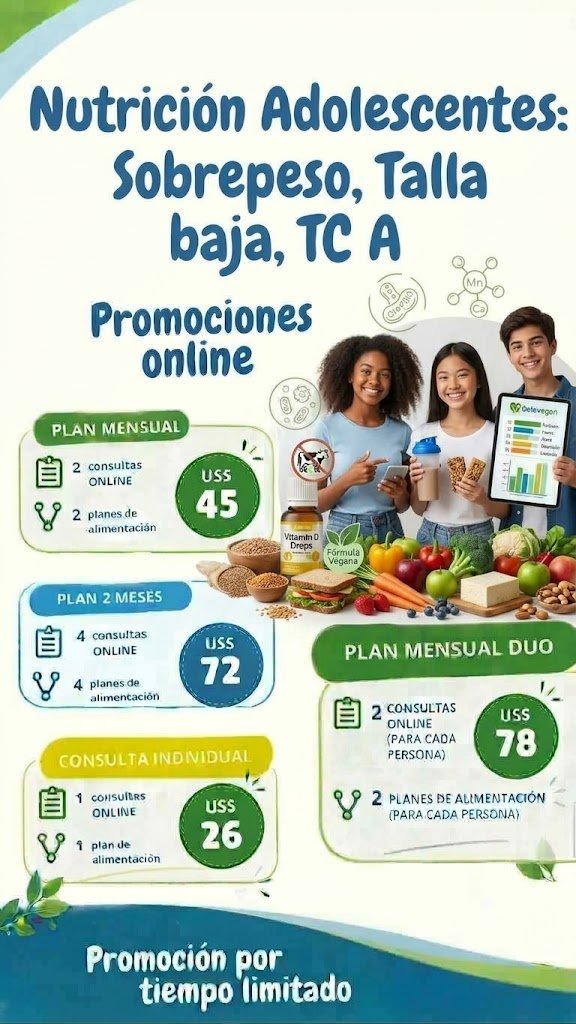 Nutrición Adolescentes - Imagen 2